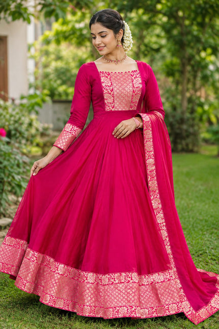 Royal Trio Contrast Gown-Voni Collection SS775