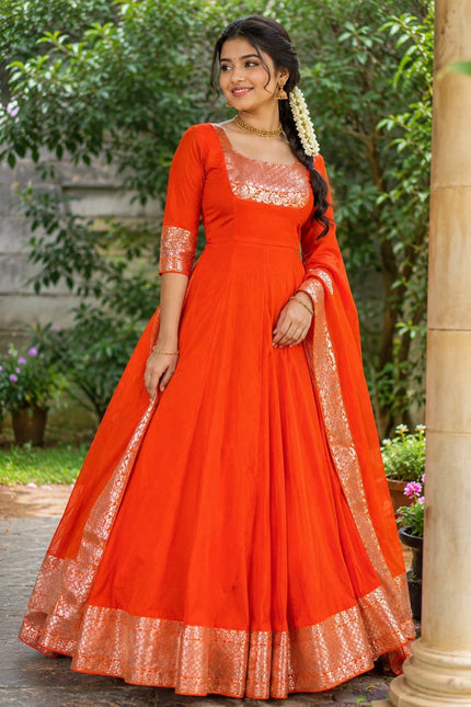 Royal Trio Contrast Gown-Voni Collection SS775