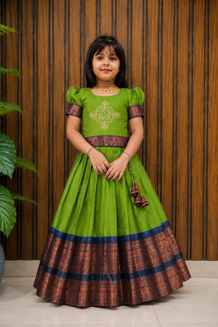 New Muggu Design Kids Trending Lehanga SS801