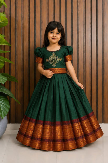 New Muggu Design Kids Trending Lehanga SS801