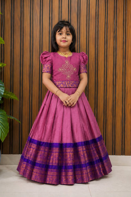 New Muggu Design Kids Trending Lehanga SS801