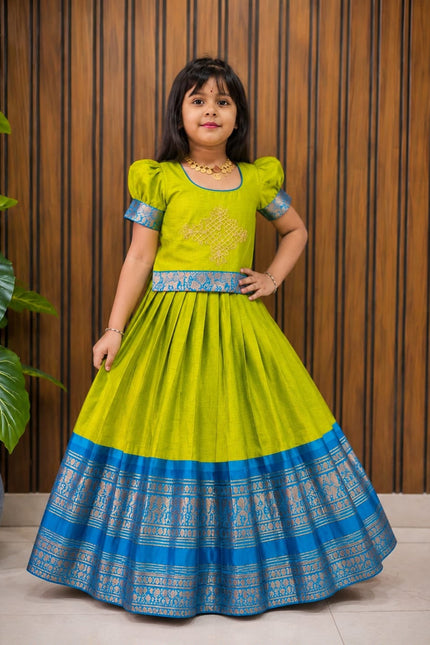 New Muggu Design Kids Trending Lehanga SS801