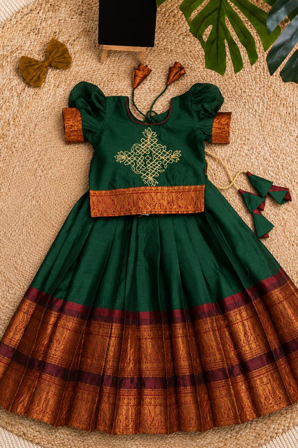 New Muggu Design Kids Trending Lehanga SS801