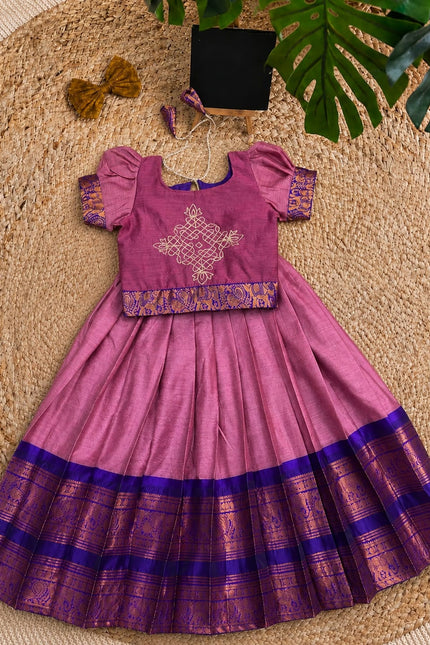 New Muggu Design Kids Trending Lehanga SS801
