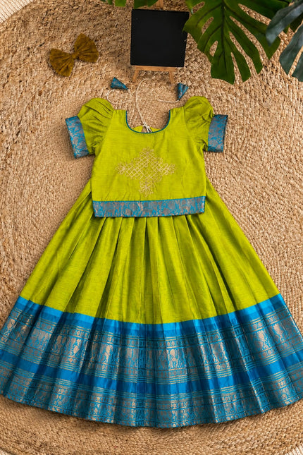 New Muggu Design Kids Trending Lehanga SS801