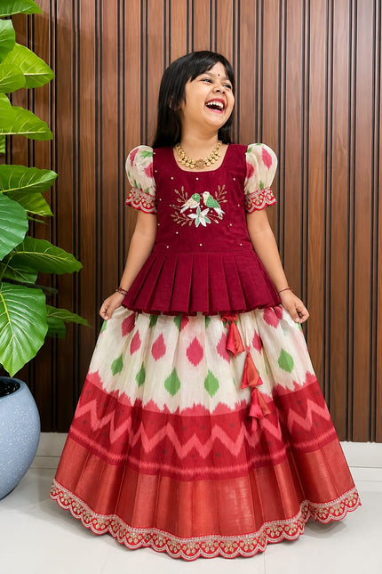 Kids Traditional Lehanga set SS782