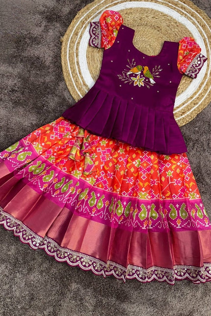 Kids Traditional Lehanga set SS782