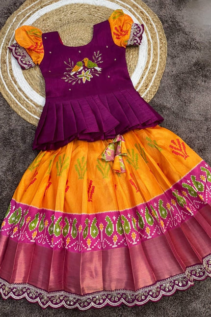 Kids Traditional Lehanga set SS782