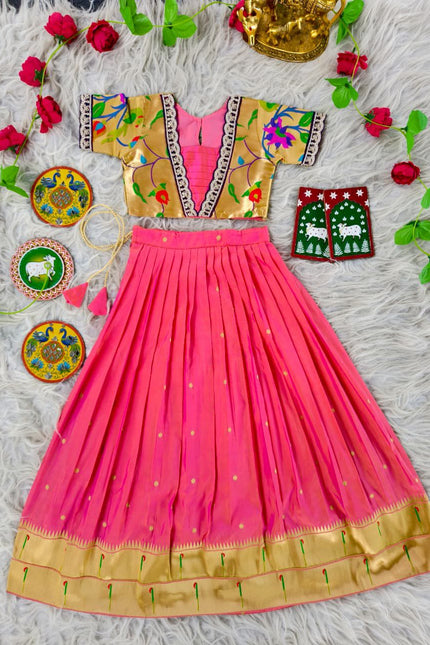 Beautiful Paithani Skirt Top SS788