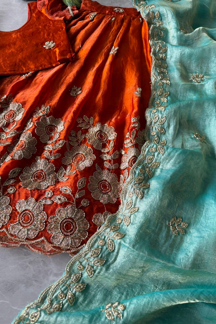 Floral Festival Kids lehenga SS786