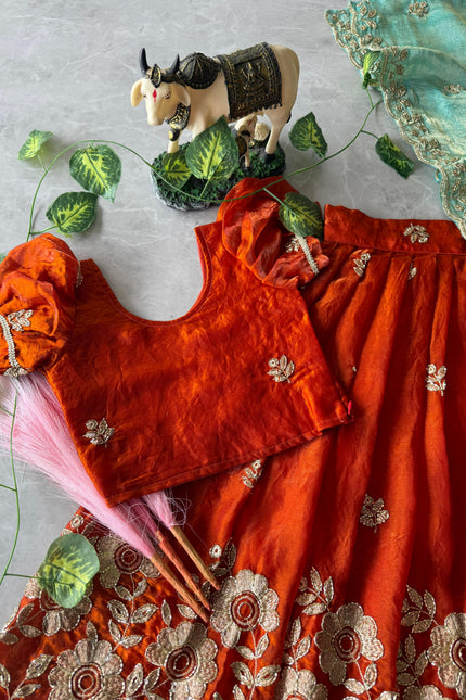 Floral Festival Kids lehenga SS786