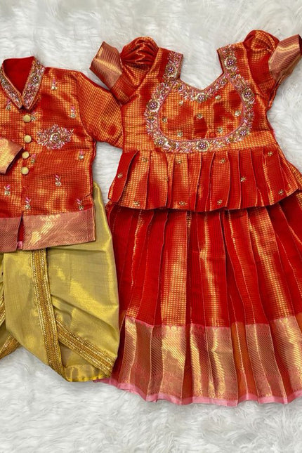 soft tissue Banaras Sister brother Combo SS794
