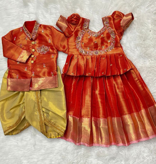 soft tissue Banaras Sister brother Combo SS794