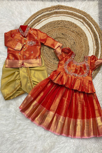 soft tissue Banaras Sister brother Combo SS794