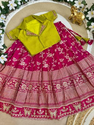 pink & green