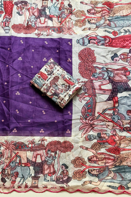 Light Weight Kota Chex Saree SS797