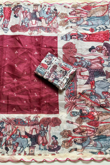 Light Weight Kota Chex Saree SS797