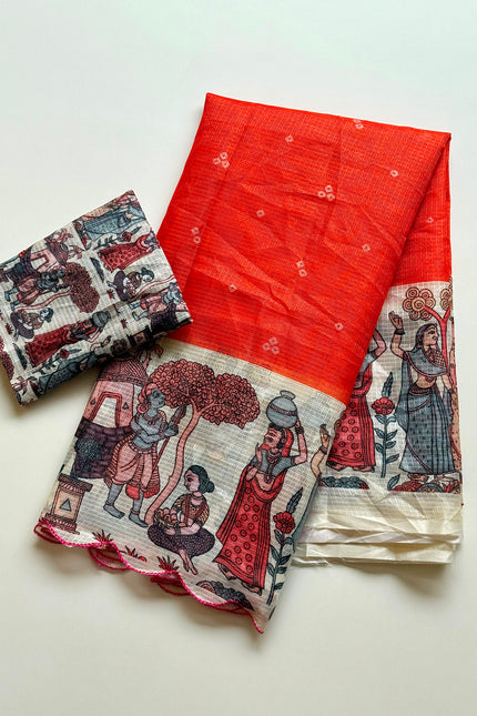 Light Weight Kota Chex Saree SS797