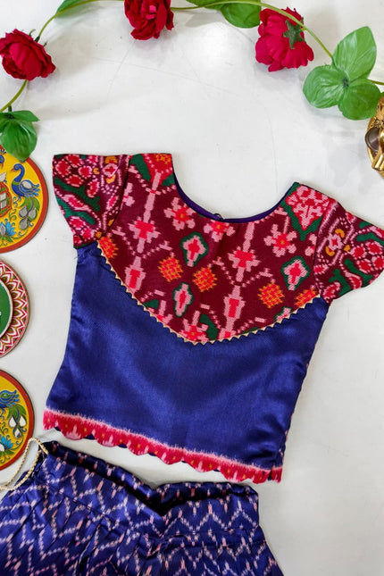 Girls patola Skirt & Top Set is here SS800