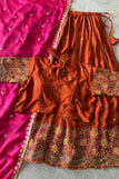 S-36 upto 2XL-44 fits free size / orange