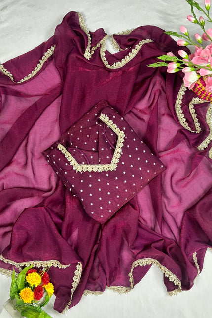 Party wear gown with dupatta SS878