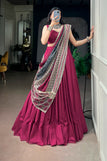 meganta pink / S-36 upto XL-42 fits free size alteration compulsary