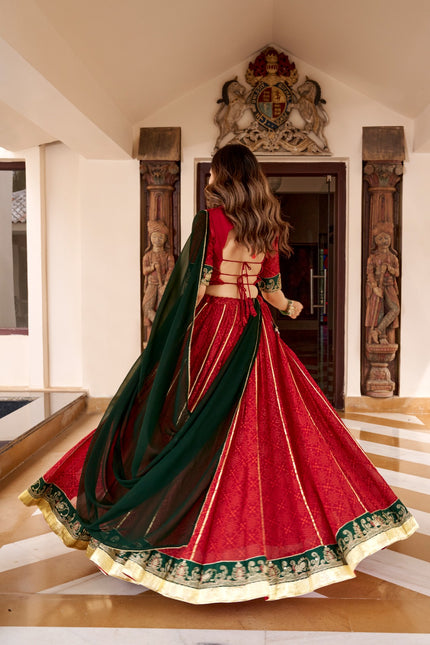 Celebrate the spirit of Navratri with every graceful twirl  SS890