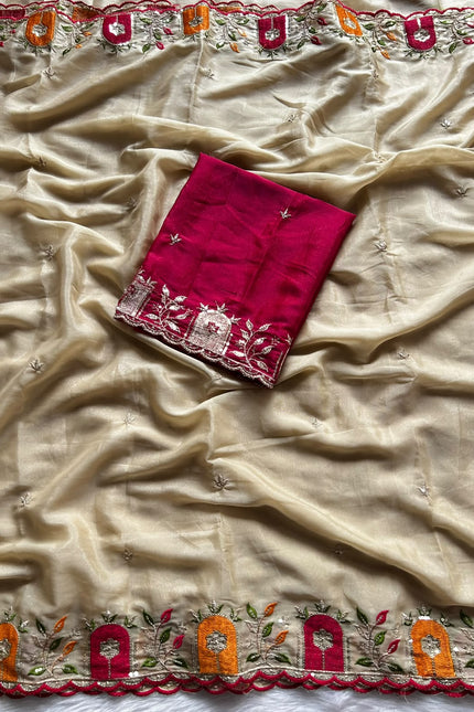Star georgette sarees SS903