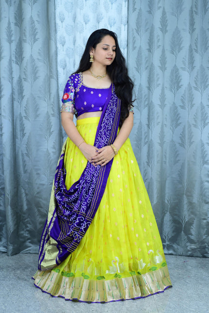 Pure soft Kota Maggam work Family combo SS909