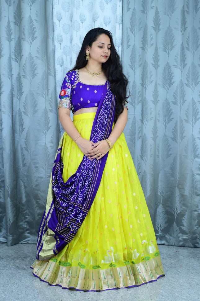 Pure soft Kota Maggam work Family combo SS909