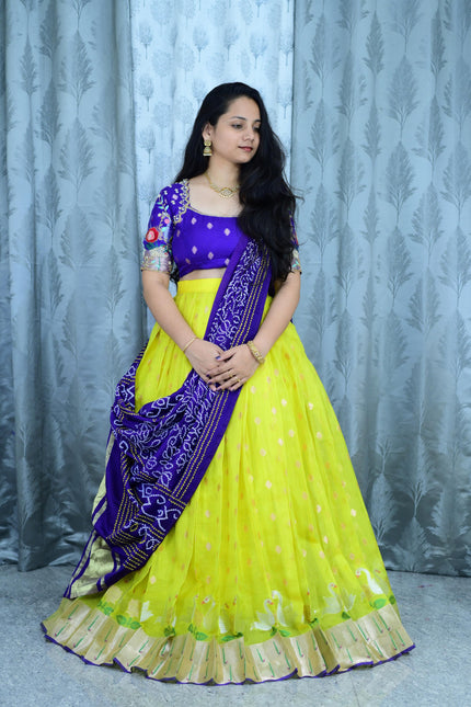 Pure soft Kota Maggam work Family combo SS909