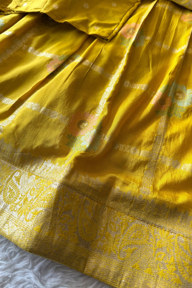 Floral Chex Theme Lehenga SS918
