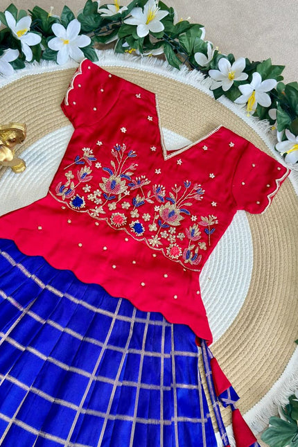 Festive Occasions Kids Peplum Lehanga SS921