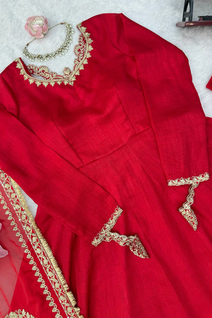 Step into effortless charm with Anarkali set SS924
