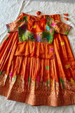 S-36 upto XL-42 fits free size alteration compulsory / Orange