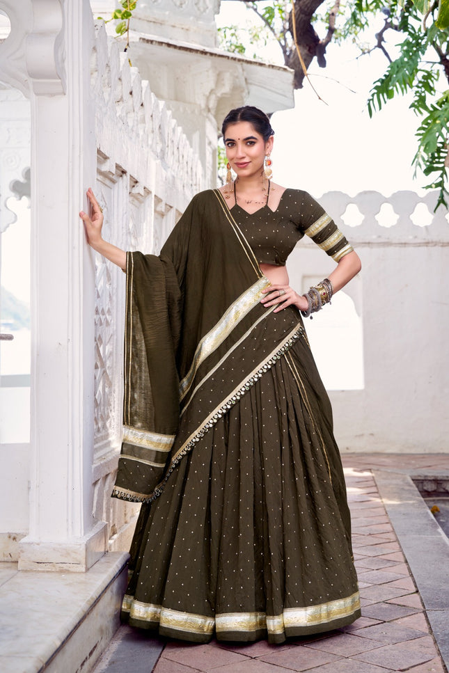 Chanderi classics in four soulful shades SS943