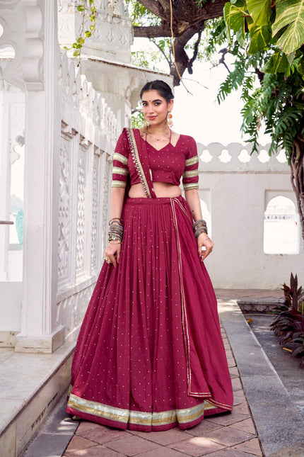 Chanderi classics in four soulful shades SS943