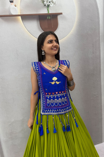 Navratri Special Hand Work Lehenga  SS945