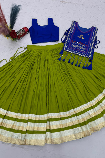 Navratri Special Hand Work Lehenga  SS945