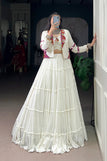 S-36 upto XL-42 fits free size alteration compulsory / White
