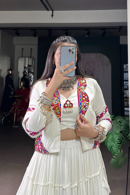 Navratri Special Collection Crop Top Set SS944