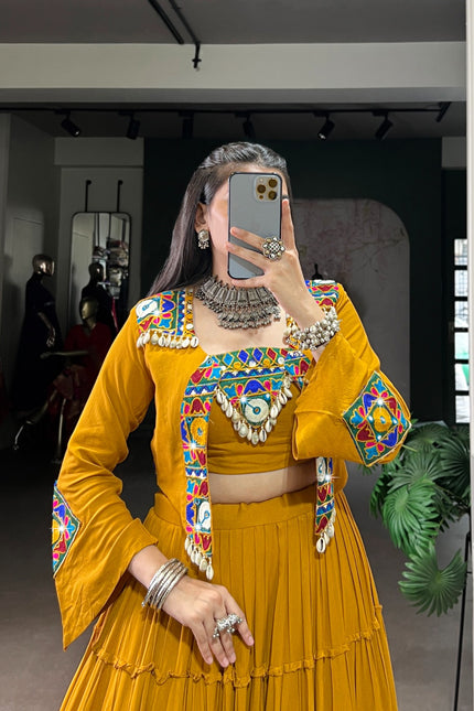 Navratri Special Collection Crop Top Set SS944