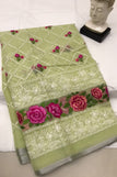 Blouse unstitched / Green