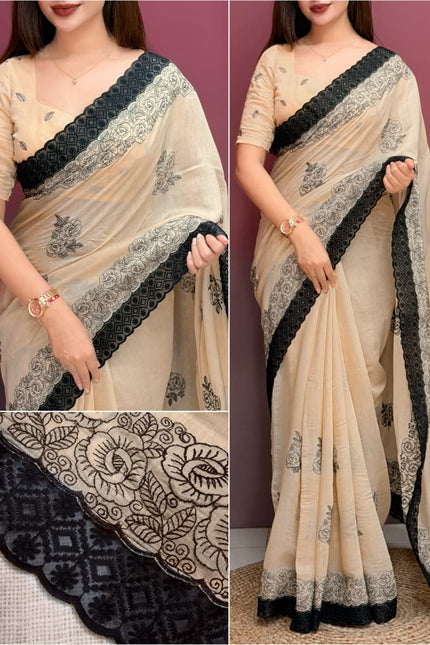 This isn't just a saree, it's a mood SS954