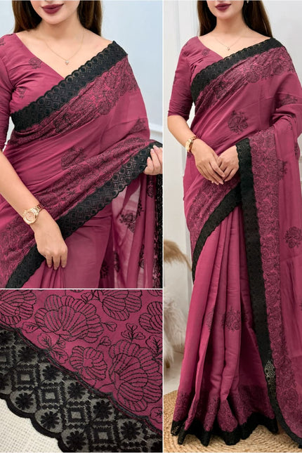 This isn't just a saree, it's a mood SS954