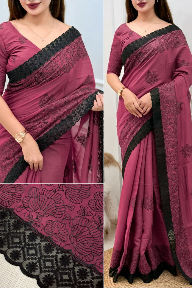 This isn't just a saree, it's a mood SS954