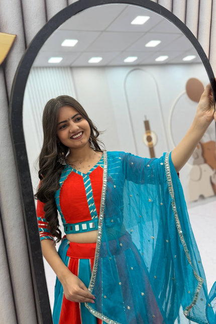Pure Cotton Dandiya Special Lehanga SS7