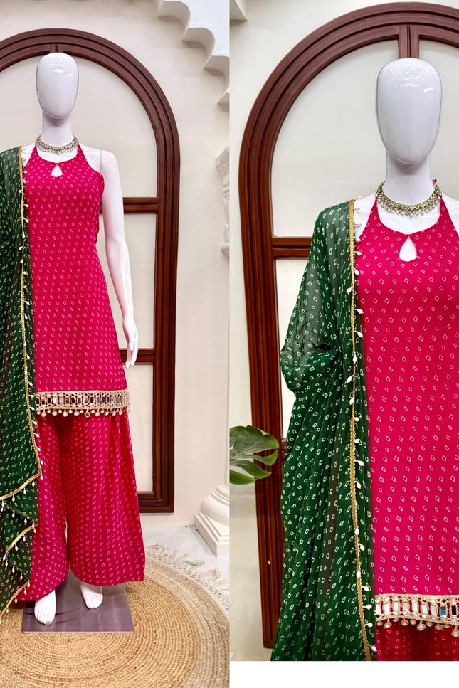 Designer Dandiya Farshi Set SS952