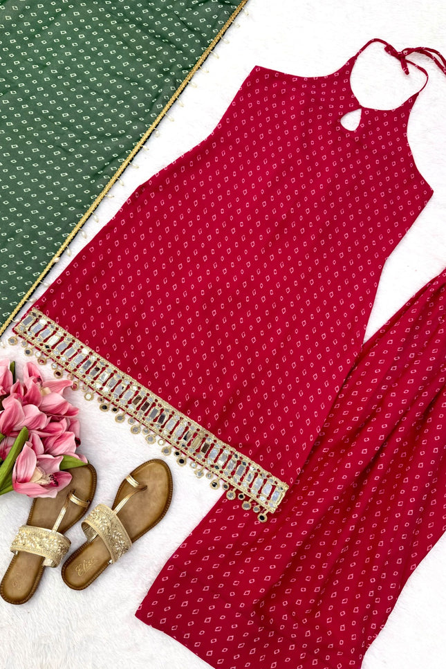 Designer Dandiya Farshi Set SS952