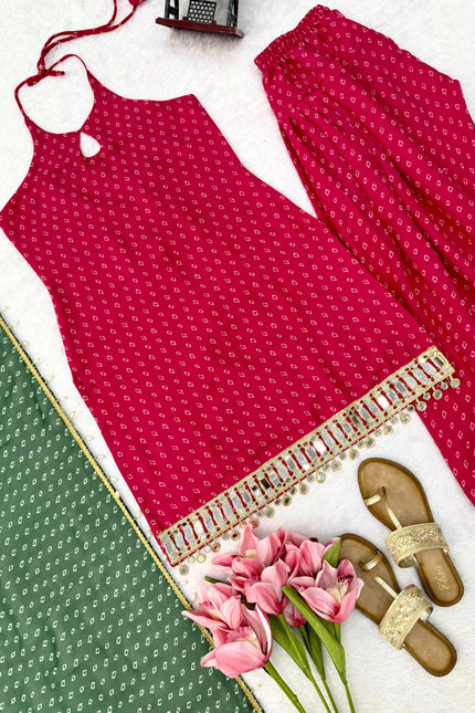 Designer Dandiya Farshi Set SS952